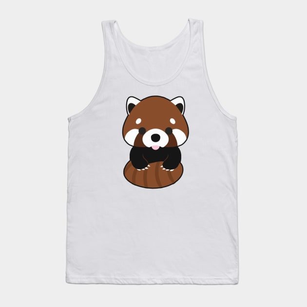 Boop - Red Panda Tank Top by SmidgeFidge